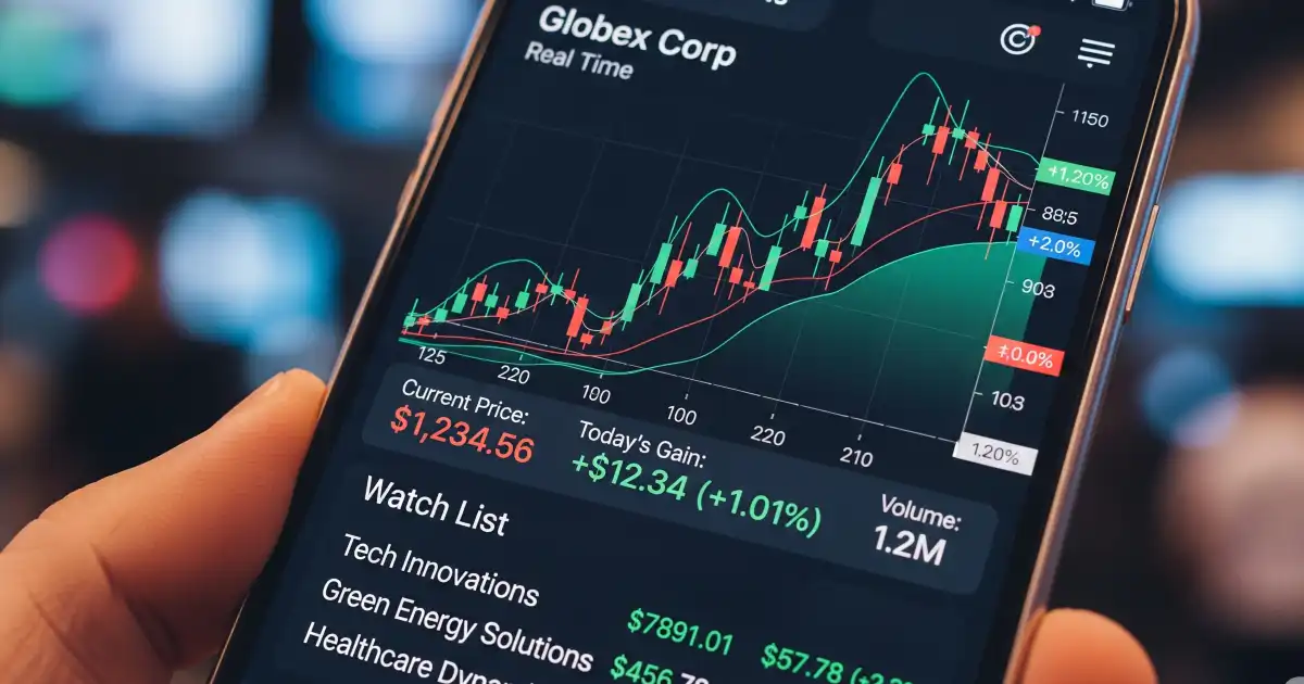 Read more about the article Which Trading App Gives Real Time Market Data?